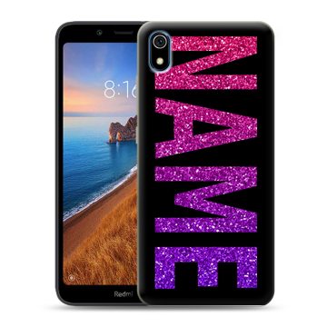 Силиконовый чехол на Xiaomi RedMi 7A с принтом NAME