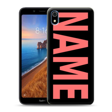 Силиконовый чехол на Xiaomi RedMi 7A с принтом NAME