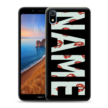 Силиконовый чехол на Xiaomi RedMi 7A с принтом NAME