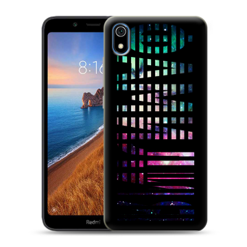 Силиконовый чехол на Xiaomi RedMi 7A с принтом ФАМИЛИЯ