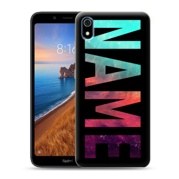 Силиконовый чехол на Xiaomi RedMi 7A с принтом NAME
