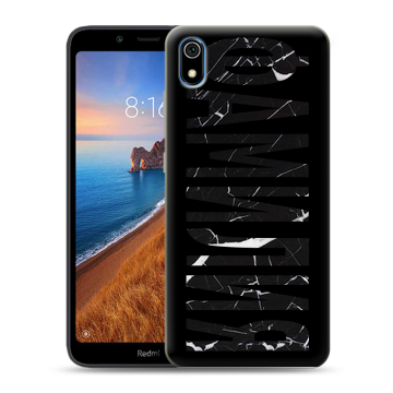 Силиконовый чехол на Xiaomi RedMi 7A с принтом ФАМИЛИЯ