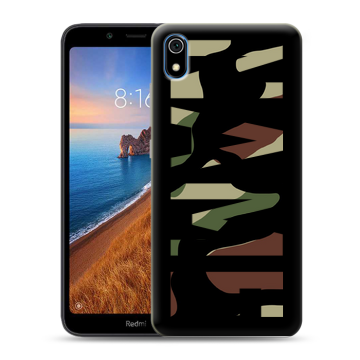 Силиконовый чехол на Xiaomi RedMi 7A с принтом NAME