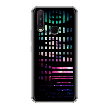 Силиконовый чехол на Vivo Y17 с принтом ФАМИЛИЯ
