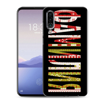 Силиконовый чехол на Meizu 16Xs с принтом ФАМИЛИЯ