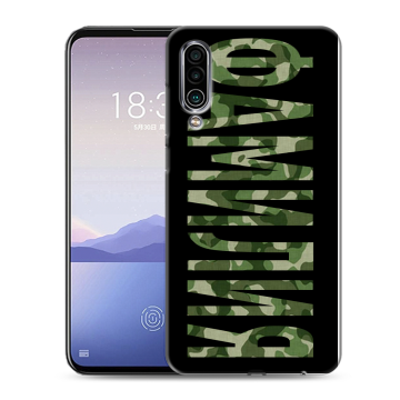Силиконовый чехол на Meizu 16Xs с принтом ФАМИЛИЯ