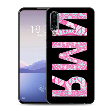 Силиконовый чехол на Meizu 16Xs с принтом ИМЯ