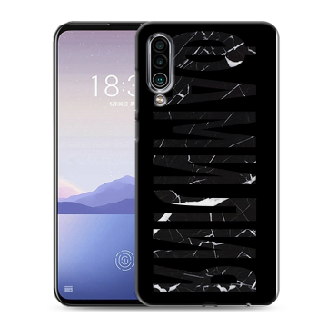 Силиконовый чехол на Meizu 16Xs с принтом ФАМИЛИЯ