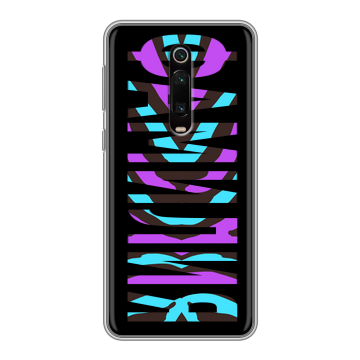 Силиконовый чехол на Xiaomi Mi 9T с принтом ФАМИЛИЯ