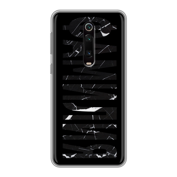 Силиконовый чехол на Xiaomi Mi 9T с принтом ФАМИЛИЯ