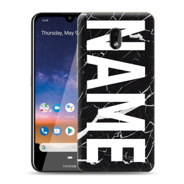 Силиконовый чехол на Nokia 2.2 с принтом NAME