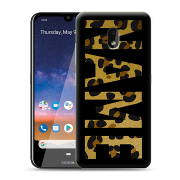 Силиконовый чехол на Nokia 2.2 с принтом NAME