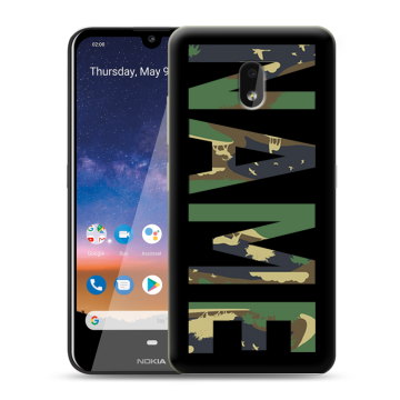 Силиконовый чехол на Nokia 2.2 с принтом NAME