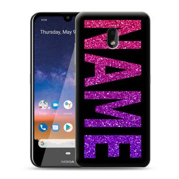 Силиконовый чехол на Nokia 2.2 с принтом NAME