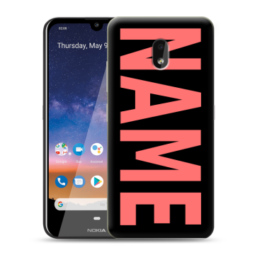 Силиконовый чехол на Nokia 2.2 с принтом NAME