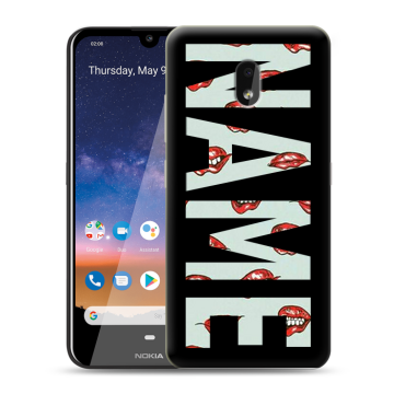 Силиконовый чехол на Nokia 2.2 с принтом NAME