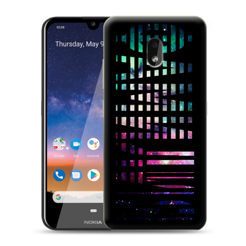 Силиконовый чехол на Nokia 2.2 с принтом ФАМИЛИЯ