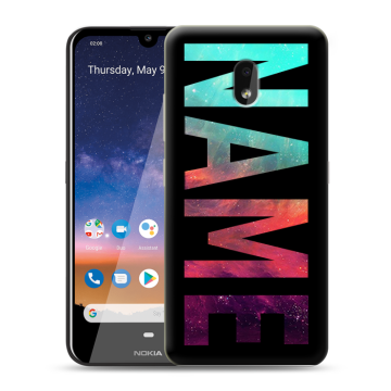 Силиконовый чехол на Nokia 2.2 с принтом NAME