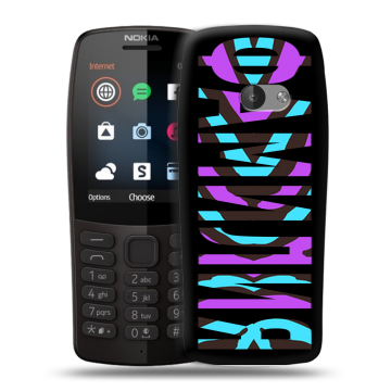 Силиконовый чехол на Nokia 210 с принтом ФАМИЛИЯ