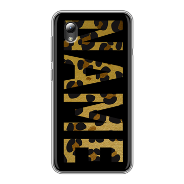 Силиконовый чехол на ZTE Blade A3 (2019) с принтом NAME