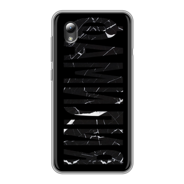 Силиконовый чехол на ZTE Blade L8 с принтом ФАМИЛИЯ