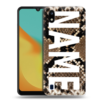 Силиконовый чехол на ZTE Blade A7 (2019) с принтом NAME