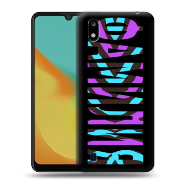 Силиконовый чехол на ZTE Blade A7 (2019) с принтом ФАМИЛИЯ