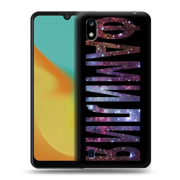 Силиконовый чехол на ZTE Blade A7 (2019) с принтом ФАМИЛИЯ