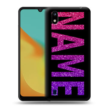 Силиконовый чехол на ZTE Blade A7 (2019) с принтом NAME