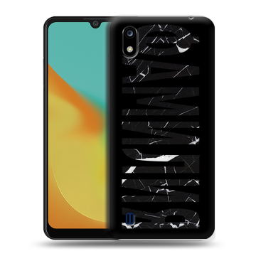 Силиконовый чехол на ZTE Blade A7 (2019) с принтом ФАМИЛИЯ