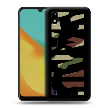 Силиконовый чехол на ZTE Blade A7 (2019) с принтом NAME