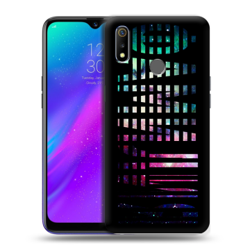 Силиконовый чехол на Realme 3 с принтом ФАМИЛИЯ