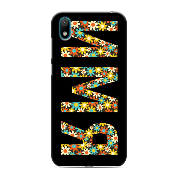 Силиконовый чехол на Huawei Y5 (2019) с принтом ИМЯ