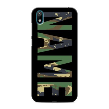 Силиконовый чехол на Huawei Y5 (2019) с принтом NAME