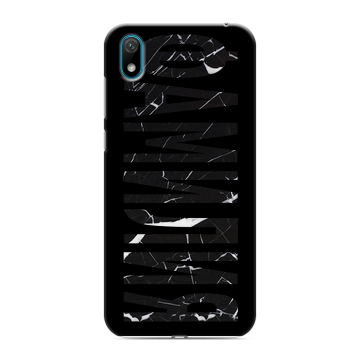 Силиконовый чехол на Huawei Y5 (2019) с принтом ФАМИЛИЯ