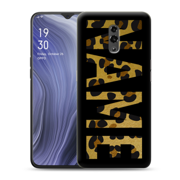 Пластиковый чехол на OPPO Reno Z с принтом NAME