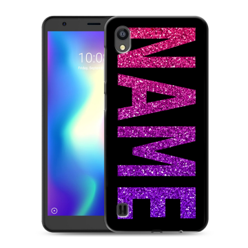 Силиконовый чехол на ZTE Blade A5 (2019) с принтом NAME