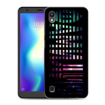 Силиконовый чехол на ZTE Blade A5 (2019) с принтом ФАМИЛИЯ
