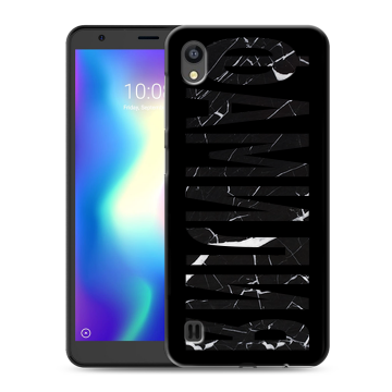 Силиконовый чехол на ZTE Blade A5 (2019) с принтом ФАМИЛИЯ