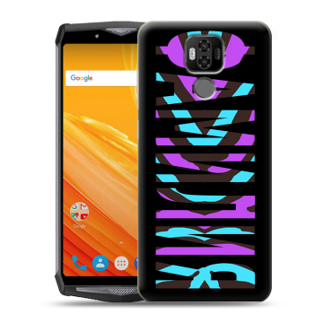 Силиконовый чехол на Ulefone Power 6 с принтом ФАМИЛИЯ