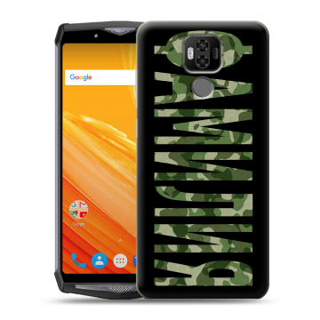 Силиконовый чехол на Ulefone Power 6 с принтом ФАМИЛИЯ