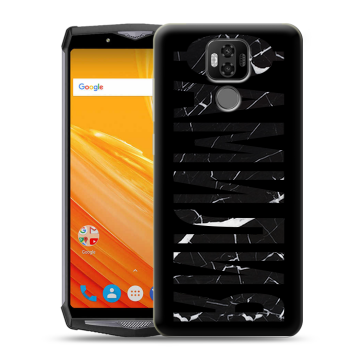 Силиконовый чехол на Ulefone Power 6 с принтом ФАМИЛИЯ