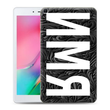 Силиконовый чехол на Samsung Galaxy Tab A 8.0 (2019) с принтом ИМЯ