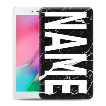 Силиконовый чехол на Samsung Galaxy Tab A 8.0 (2019) с принтом NAME