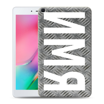 Силиконовый чехол на Samsung Galaxy Tab A 8.0 (2019) с принтом ИМЯ