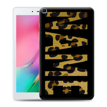 Силиконовый чехол на Samsung Galaxy Tab A 8.0 (2019) с принтом NAME