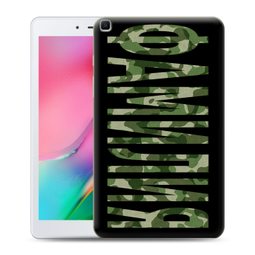 Силиконовый чехол на Samsung Galaxy Tab A 8.0 (2019) с принтом ФАМИЛИЯ