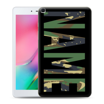 Силиконовый чехол на Samsung Galaxy Tab A 8.0 (2019) с принтом NAME