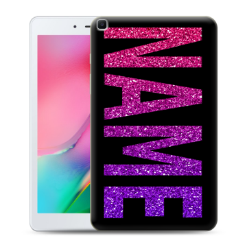 Силиконовый чехол на Samsung Galaxy Tab A 8.0 (2019) с принтом NAME