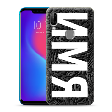 Силиконовый чехол на Lenovo S5 Pro с принтом ИМЯ